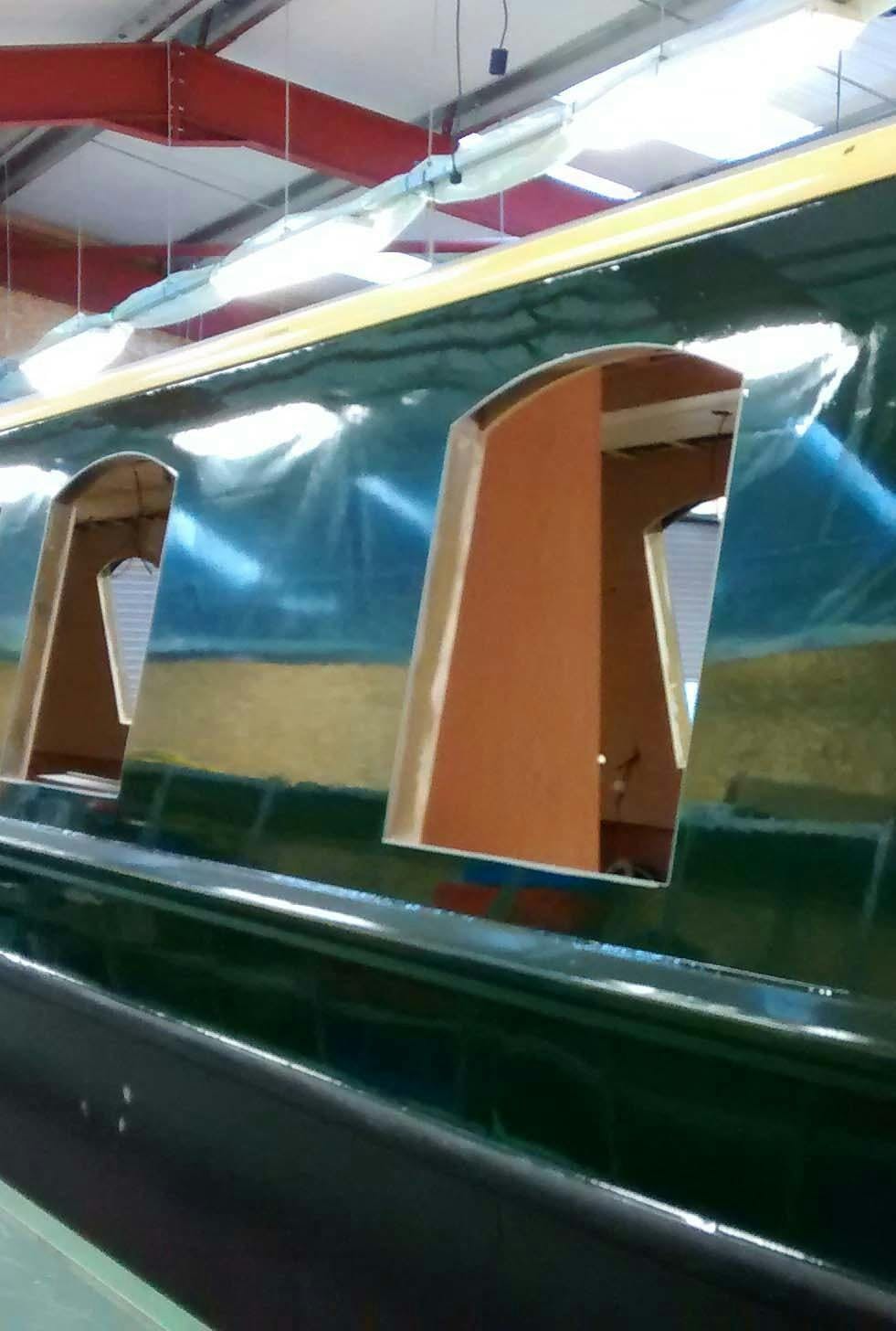 The secret behind our narrowboats' glossy paintwork